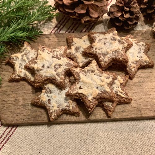 classic cinnamon star cookie