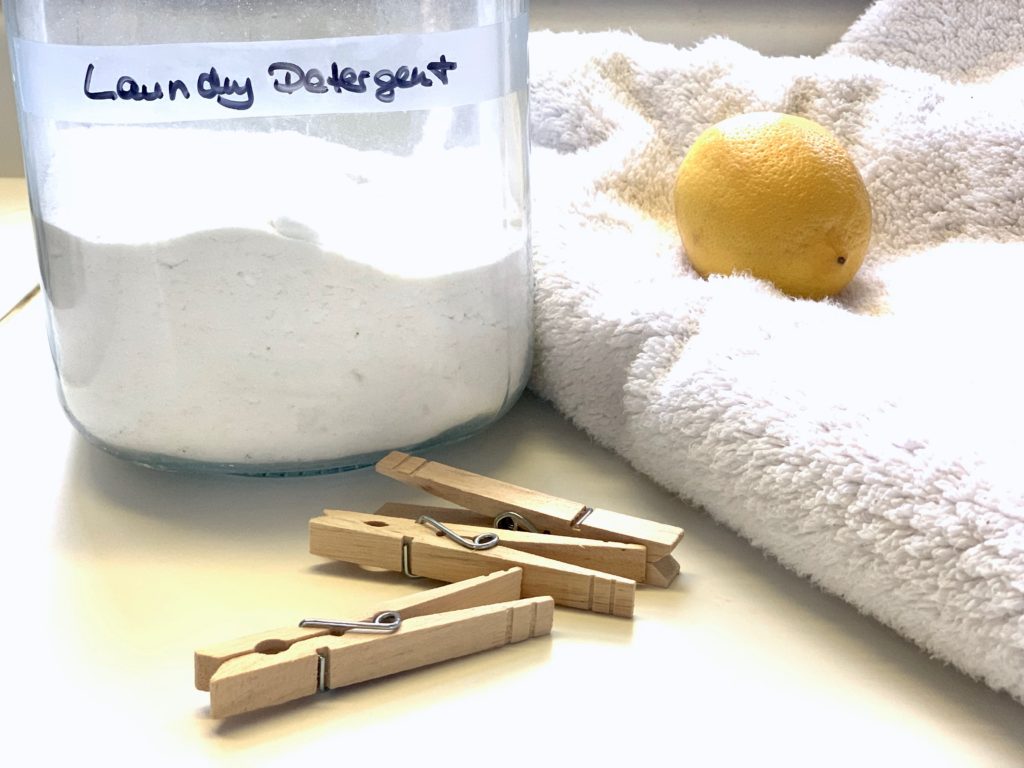 DIY laundry powder 