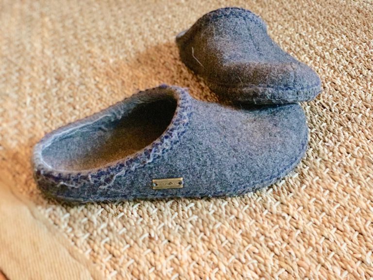 slippers in the home