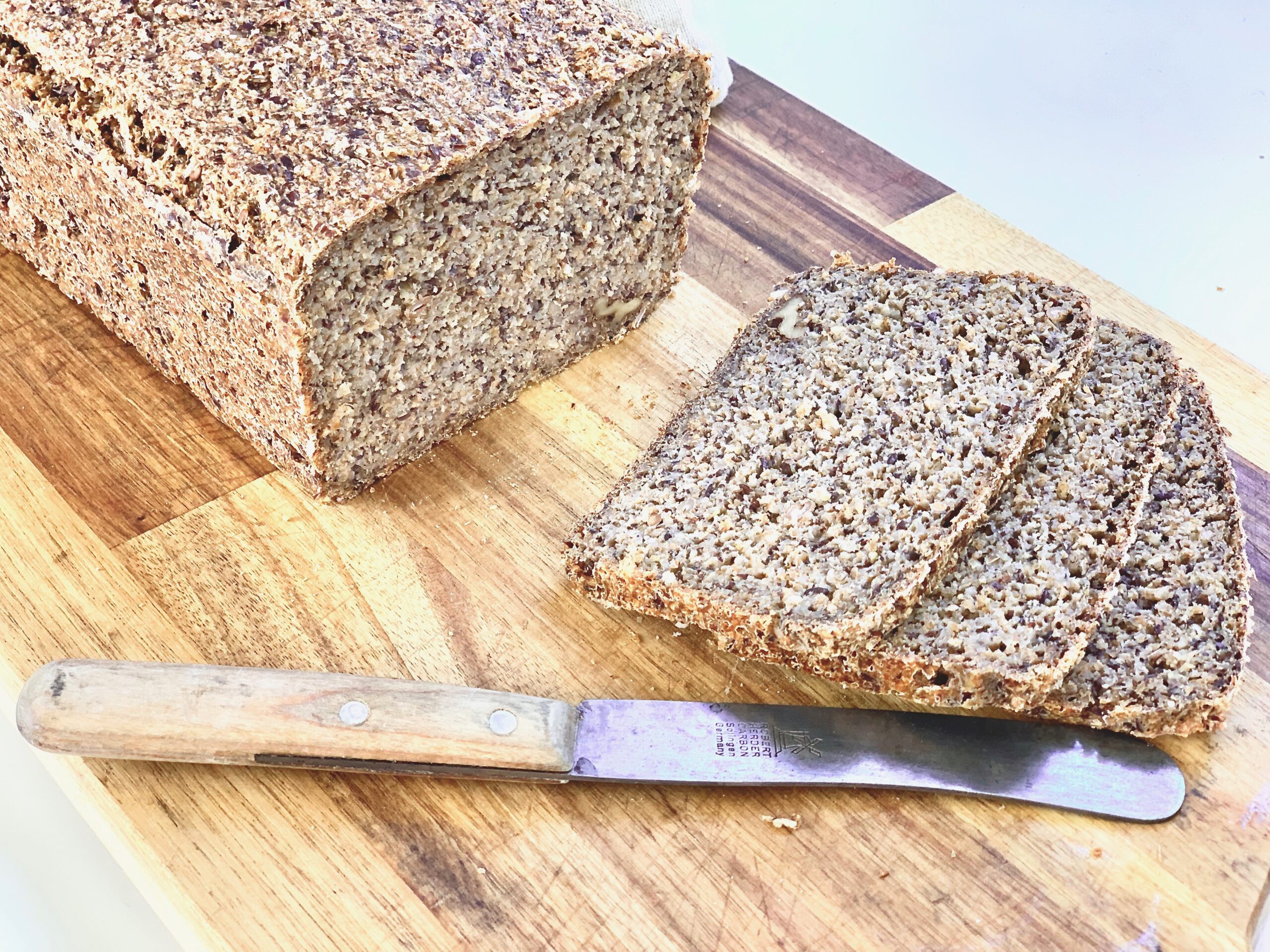 Easy Whole Grain Sourdough Bread | Vollkornbrot