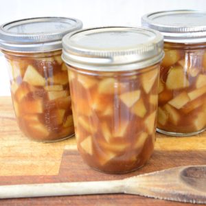 how to can apples for pie filling