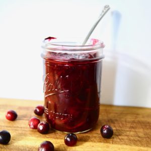 homemade cranberry sauce