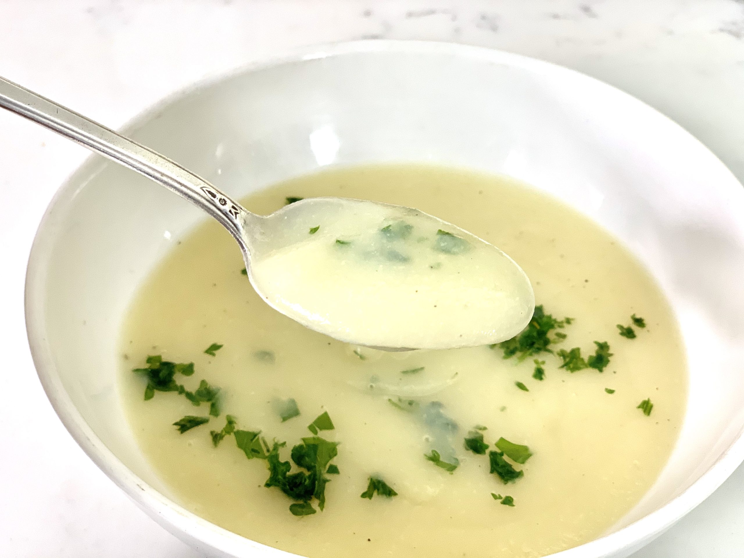 Easy, Simple Celery Root Soup