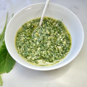 dandelion pesto