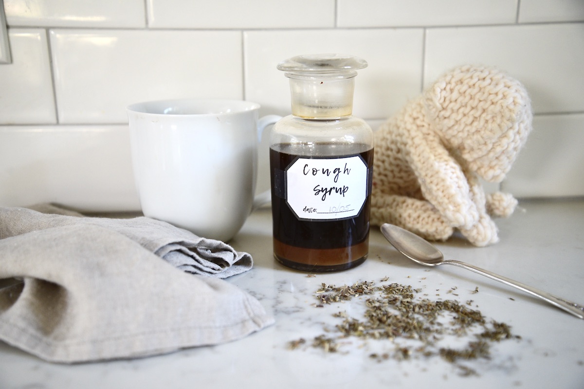 Homemade Herbal Cough Syrup for Children