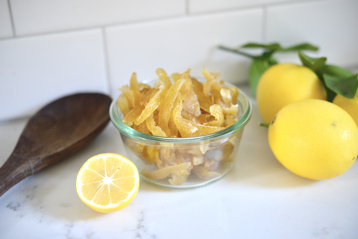 How to Make Candied Lemon Peel