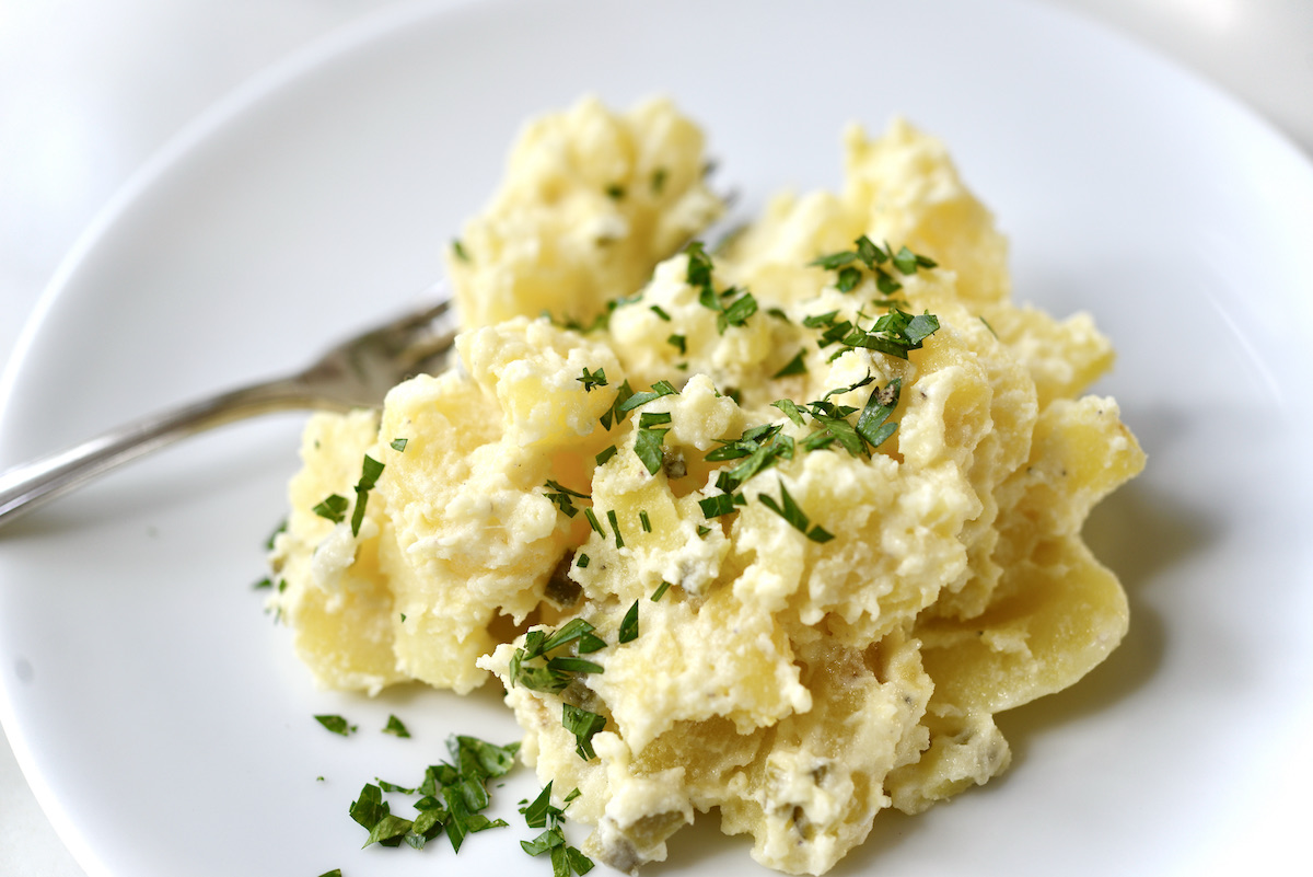 How to Make Easy Authentic German Potato Salad