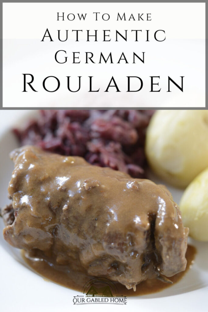 How to Make Authentic German Rouladen