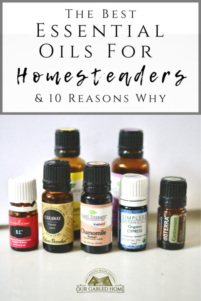 Best Essential Oils for Homesteaders