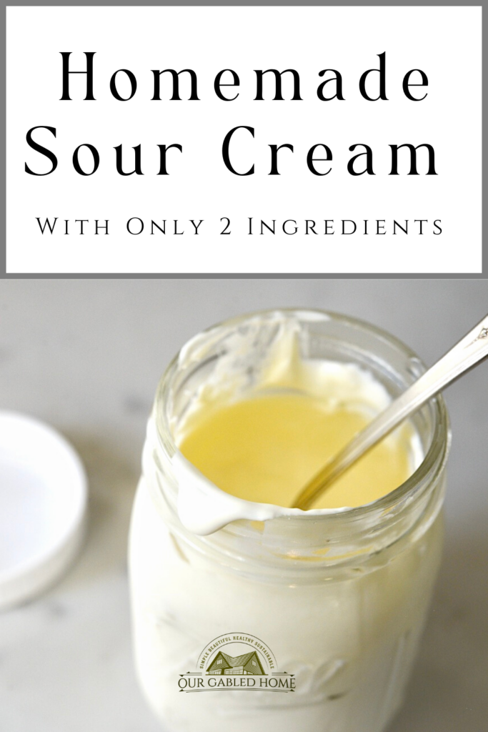 Dairy-Free Sour Cream Substitute with Only 2 Ingredients