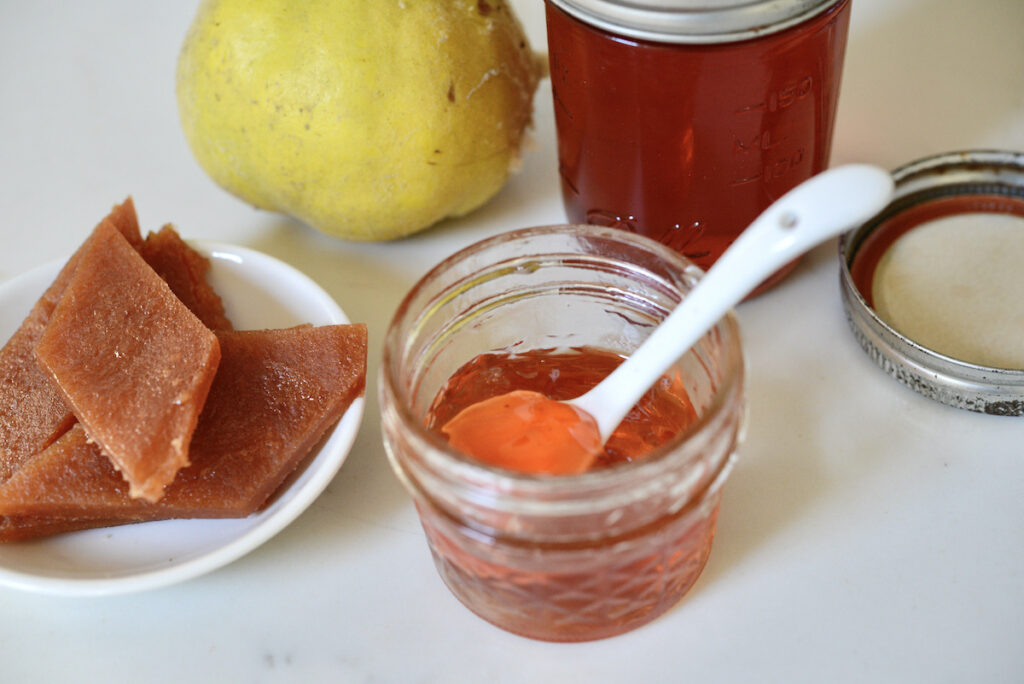 homemade quince jelly