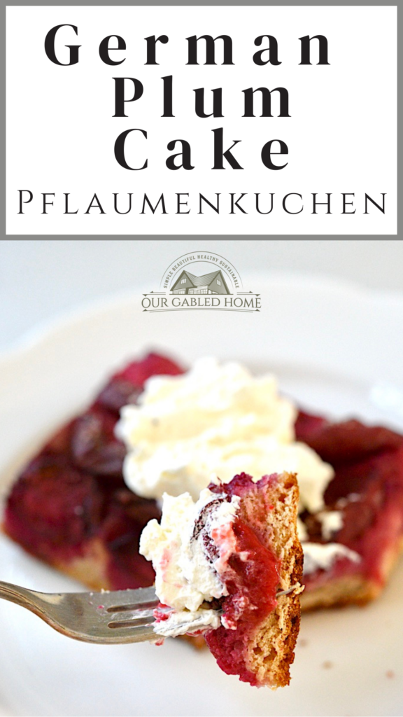 How to Make a Classic German Plum Cake | Pflaumenkuchen