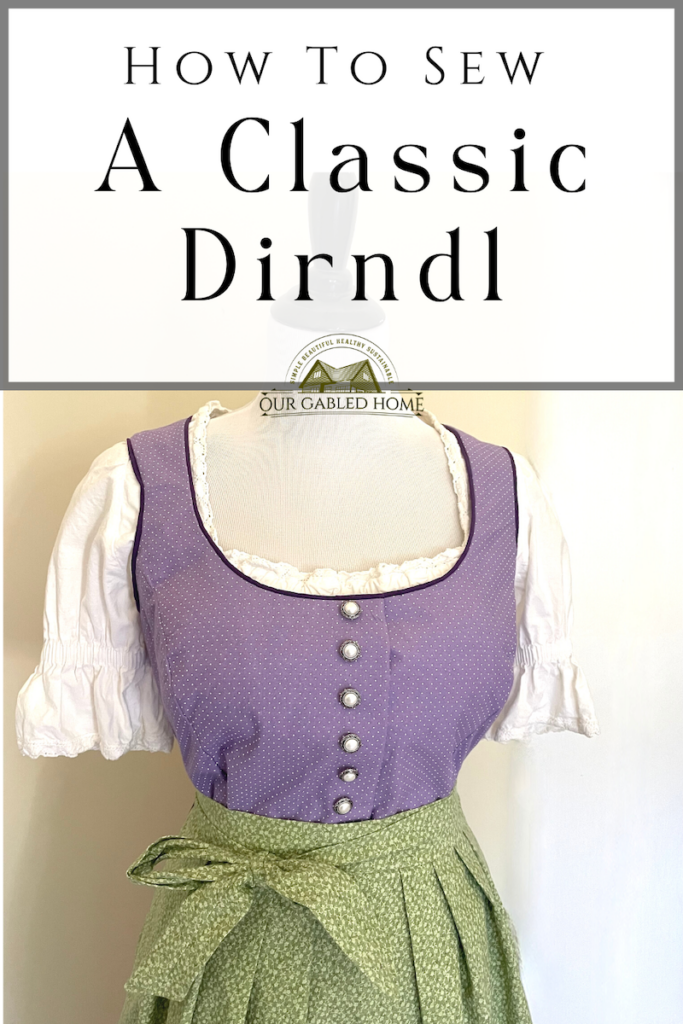 How to Sew a Dirndl | Step-by-step tutorial