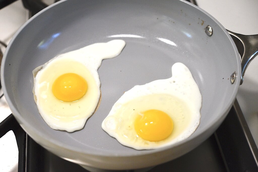 https://ourgabledhome.com/wp-content/uploads/2022/08/Eggs-in-Caraway-Home-Cookware-1024x684.jpg