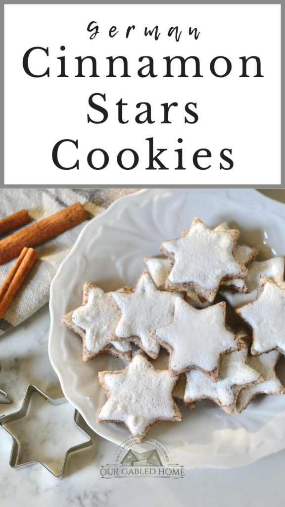 How to make authentic German Cinnamon Star cookies