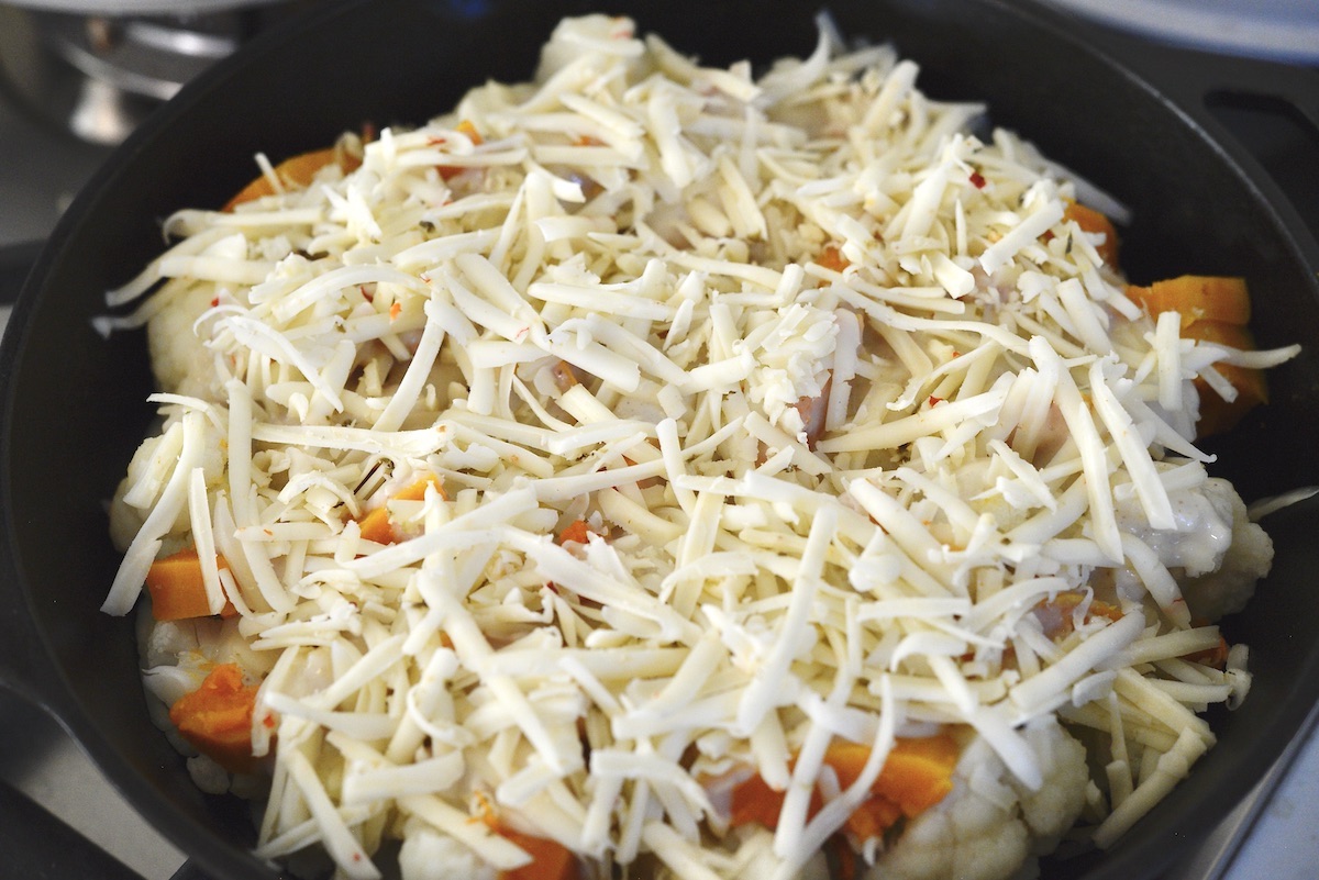 Easy Cheesy Cauliflower Pumpkin Casserole Our Gabled Home