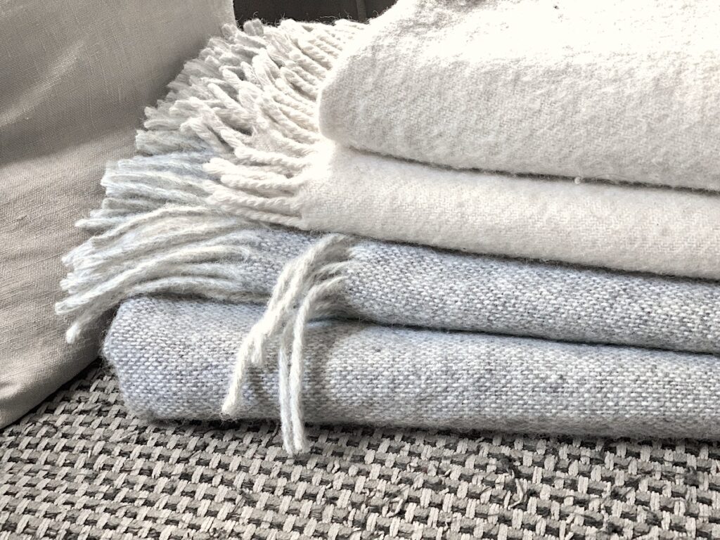 wool blankets for a cozy home