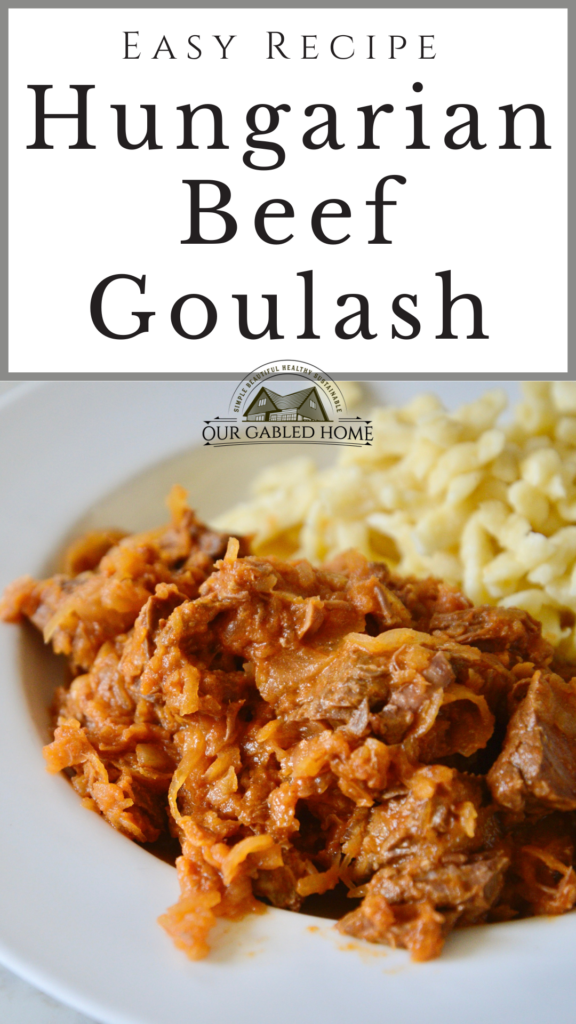 How to Make an Easy Hungarian Beef Goulash