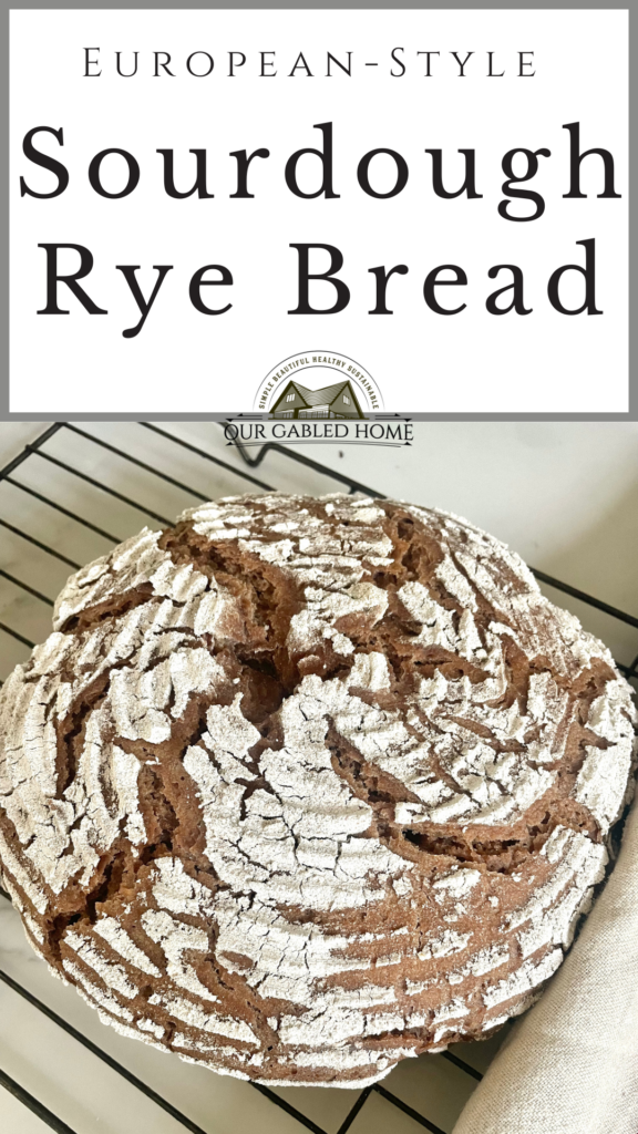 How to Make a 100% Sourdough Rye Bread