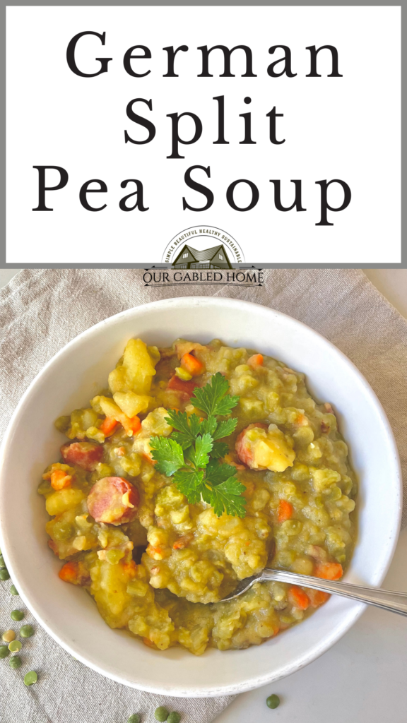 How to Make Traditional German Split Pea Soup