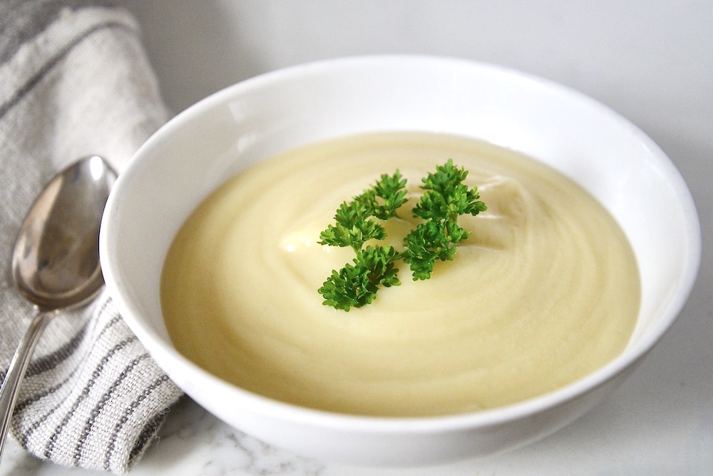 Easy Creamy Celery Root Soup