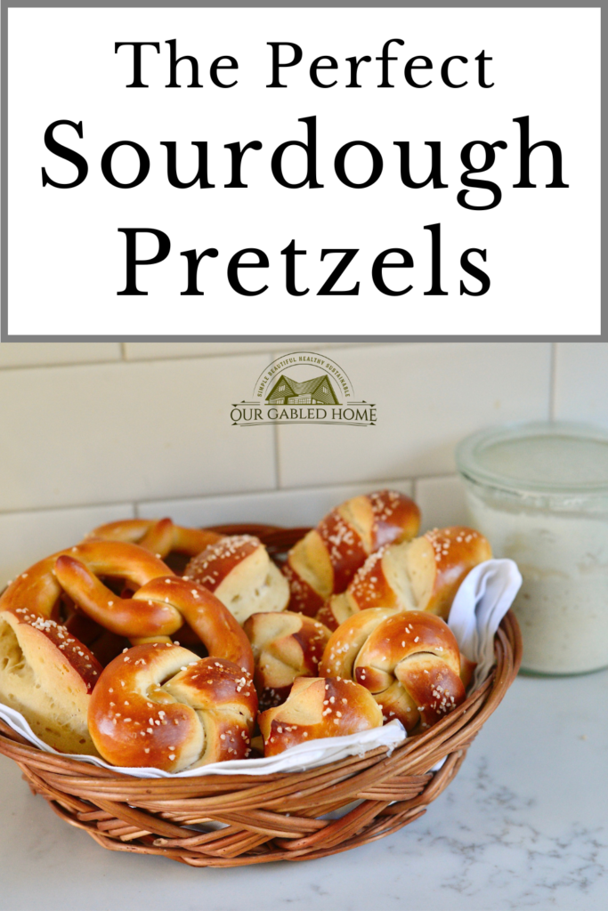 How to Make Soft Sourdough Pretzels