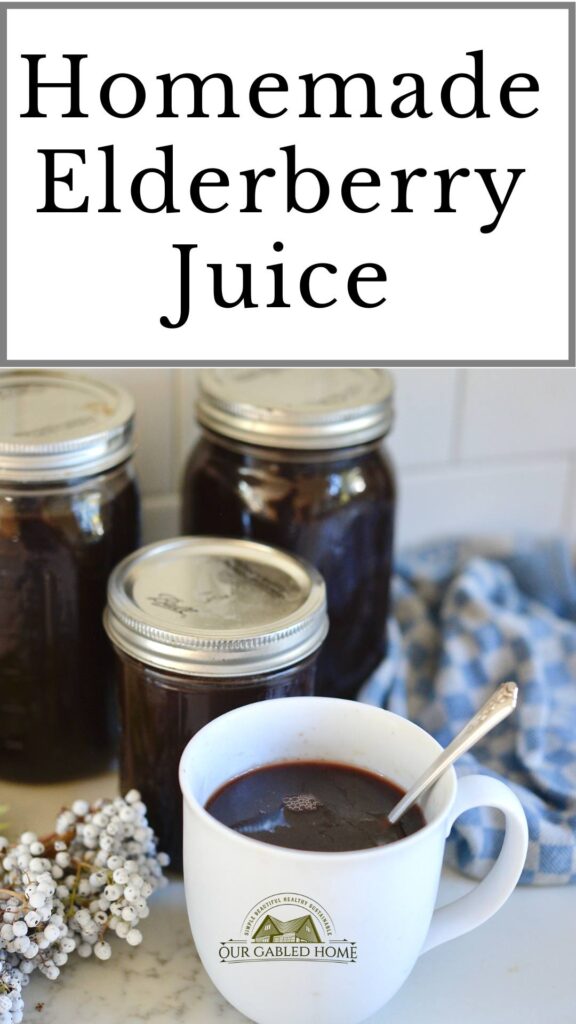 How To Make Elderberry Juice