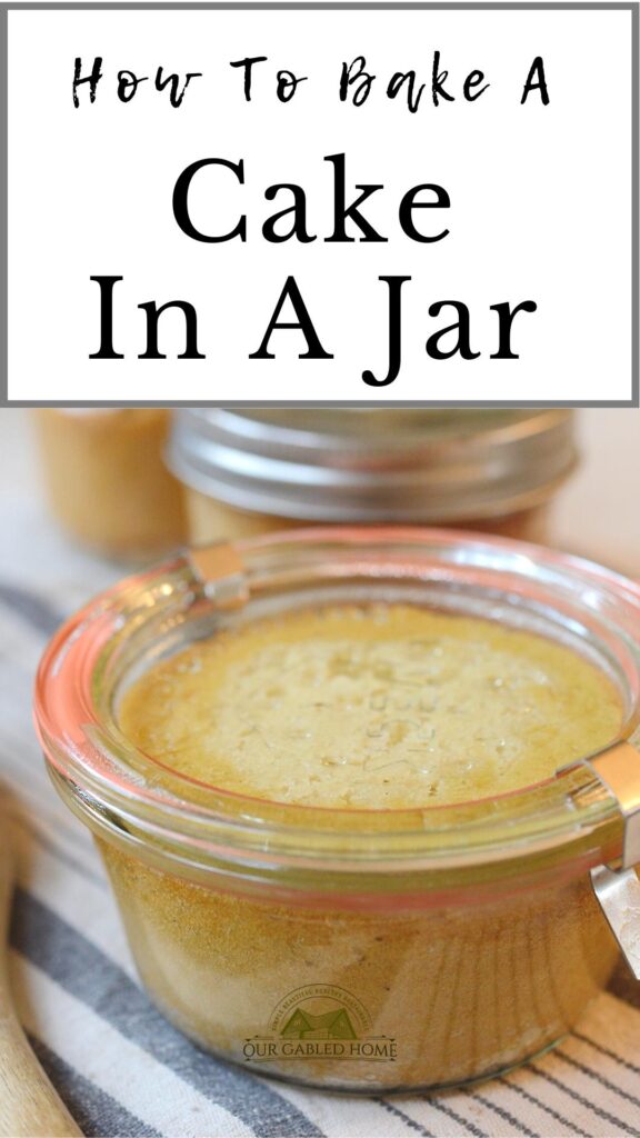 How To Bake a Cake in A Jar