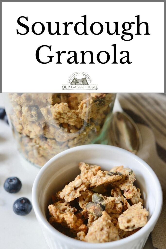 How to make sourdough granola