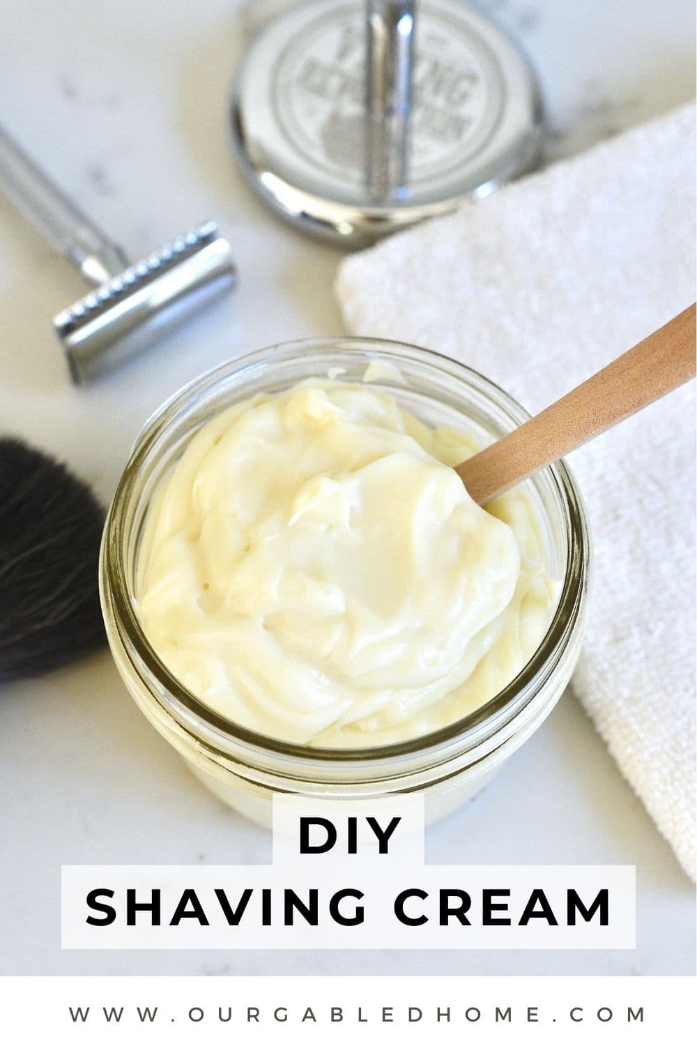 The Best DIY Shaving Cream Recipe Our Gabled Home