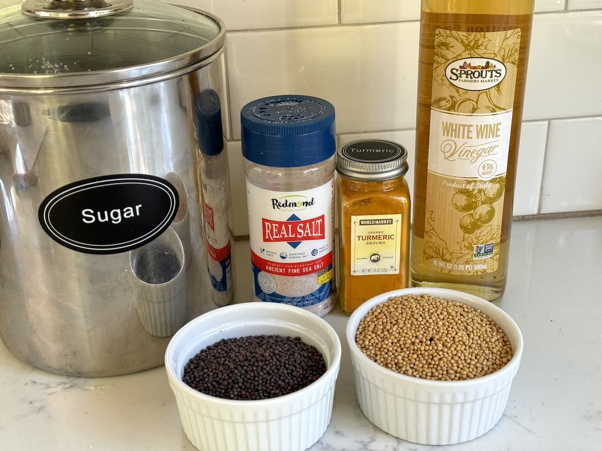 Authentic German Mustard Recipe Hausgemachter Senf Our Gabled Home