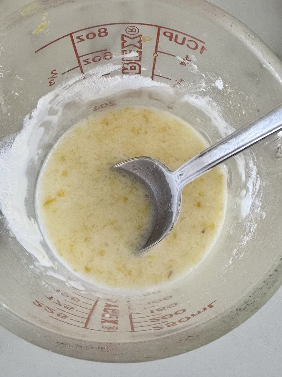 Easy German Lemon Mousse | Zitronenspeise - Our Gabled Home