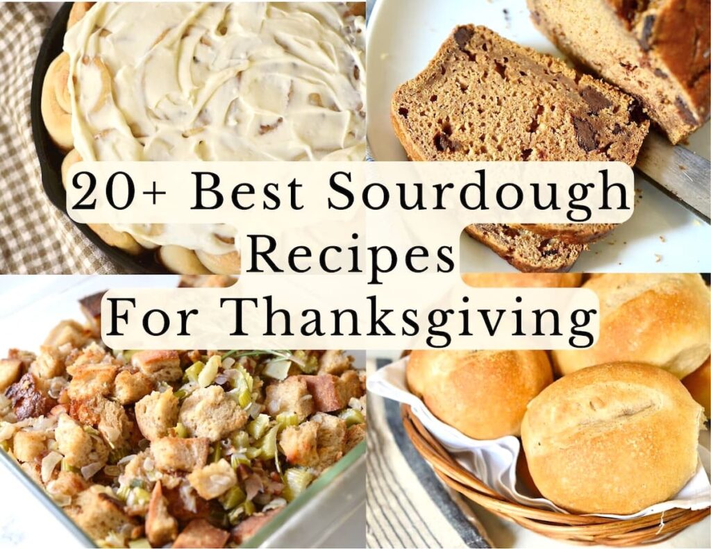 20+ best sourdough recipes for thanksgiving image